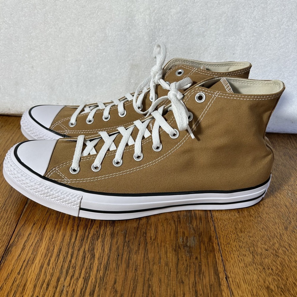 Converse Mens Size 13 CTAS Hi Brown High Top Sneaker Shoes